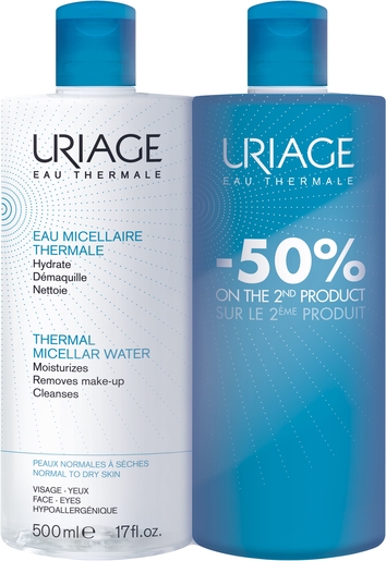 Uriage Eau Micellaire Thermale Lot. P Norm 2x500ml