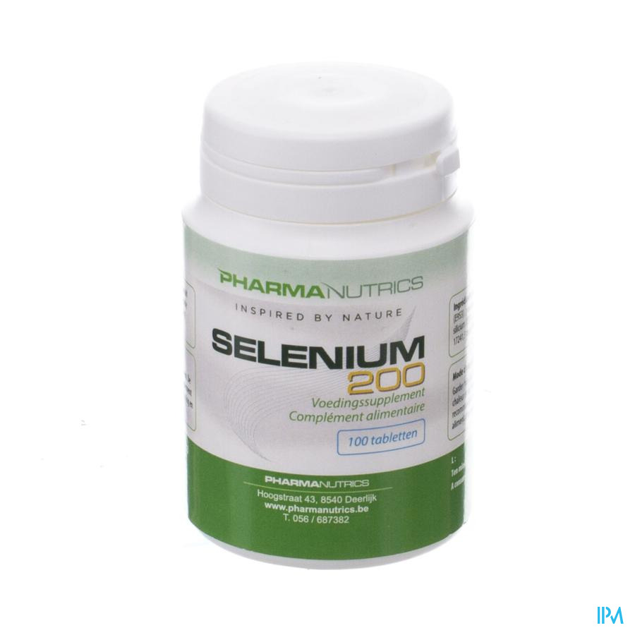 Selenium 200mcg Comp 100 Pharmanutrics