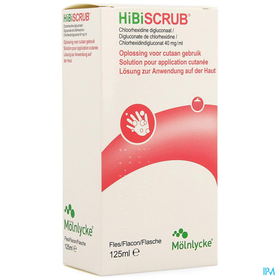 Hibiscrub 40mg/ml Sol Cutanee 125ml