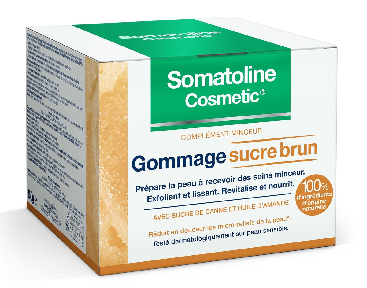 Somatoline Cosm. Gommage Exfoliant Sucre Brun 350g