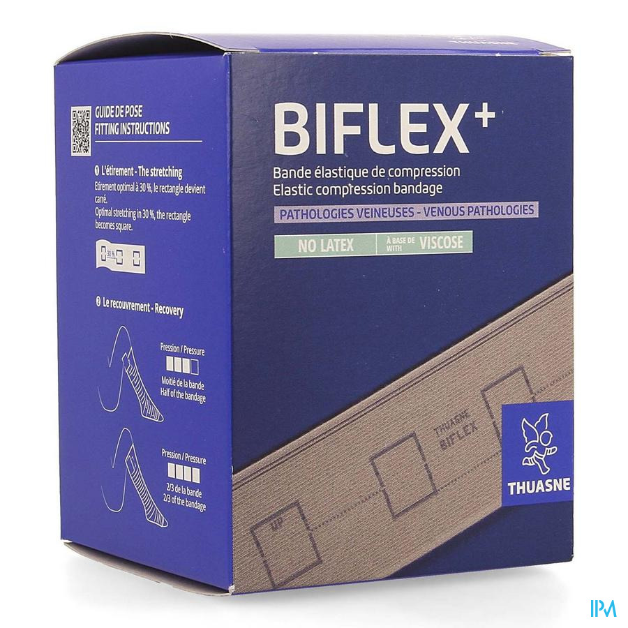 Thuasne Biflex 17+ Forte Etalonnee Beige 10cmx3m