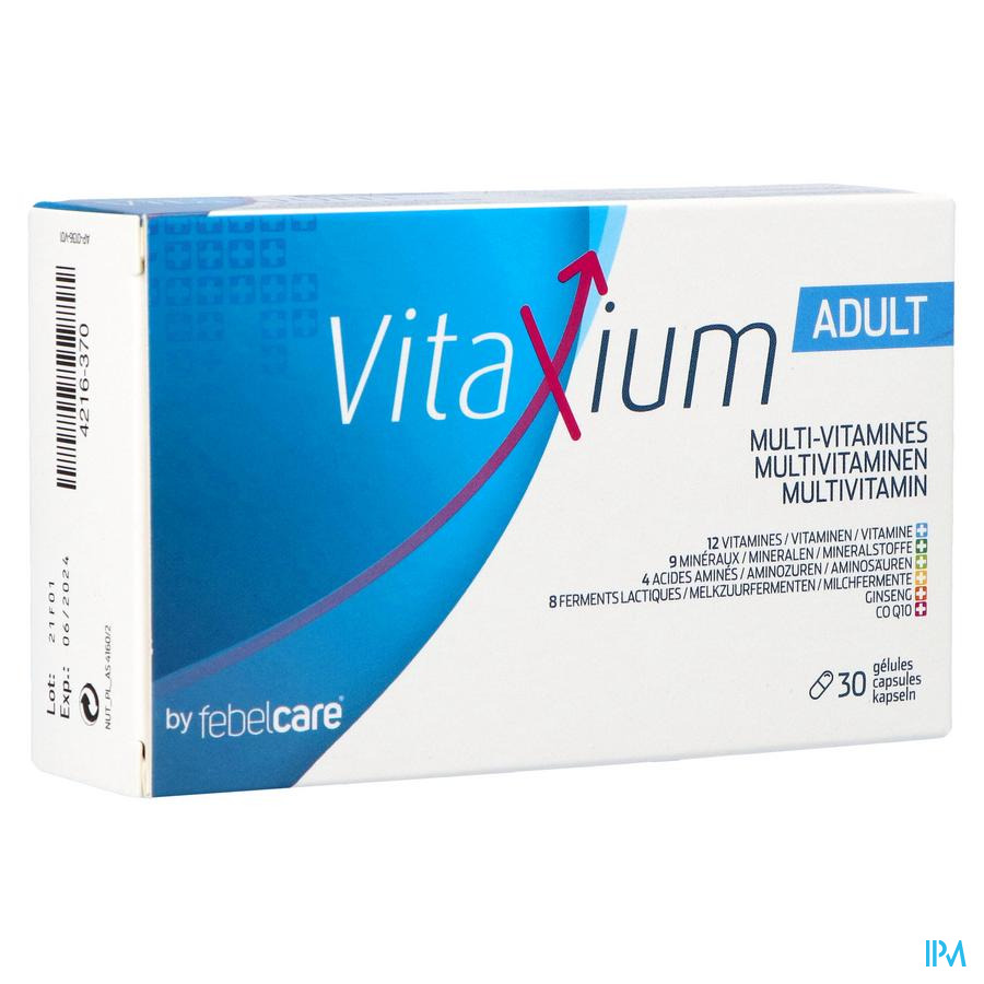 Vitaxium Adult Multi Vitamines Caps 30