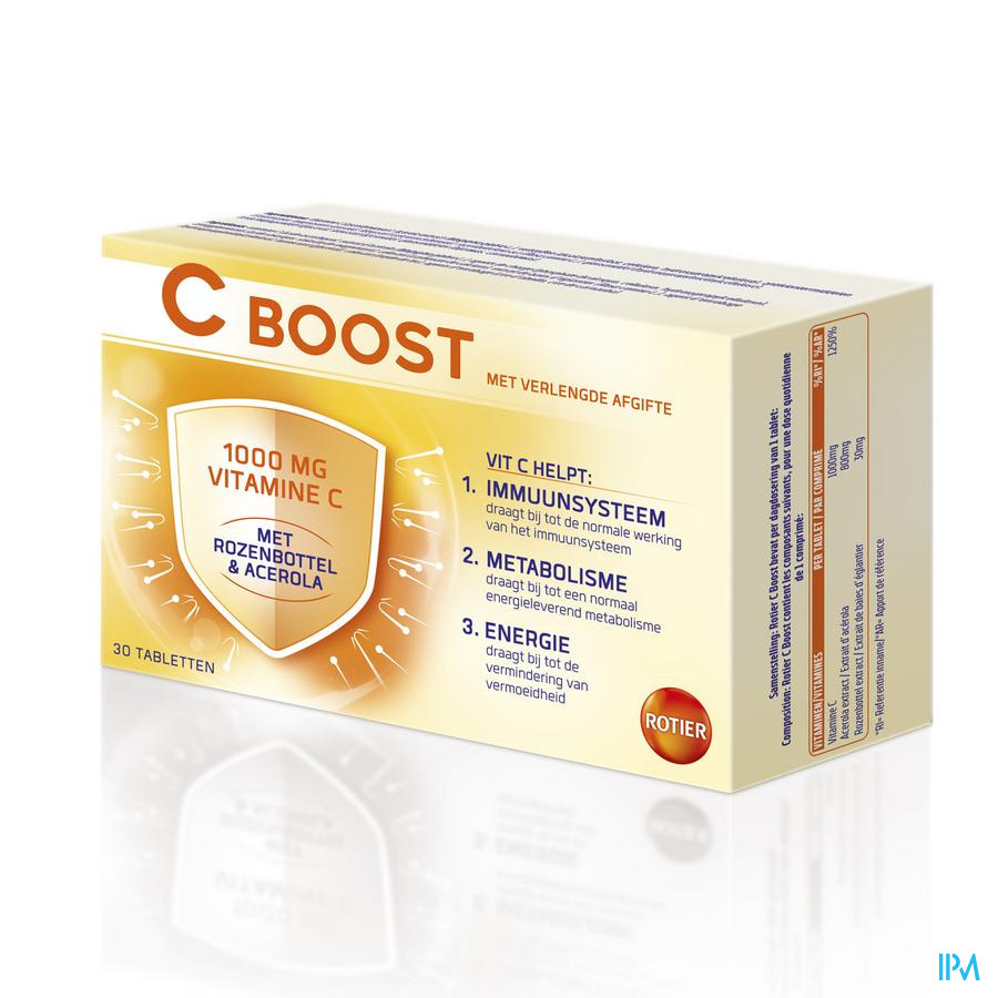 Immune Boost Vit C Rotier 1000mg Comp 30