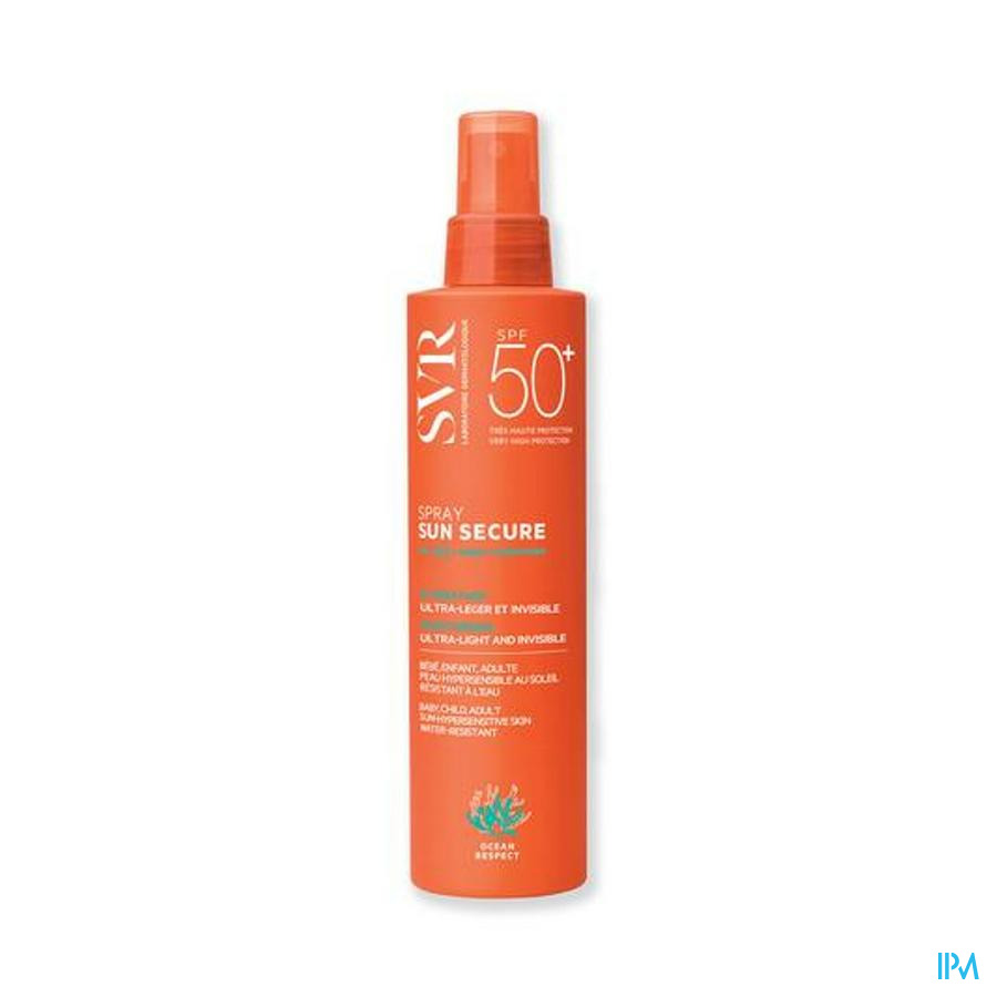 Sun Secure Spray Biodegradable Ip50+ 200ml