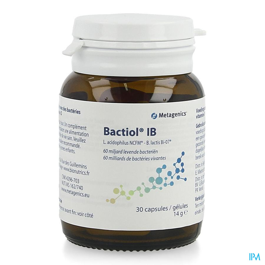 Bactiol Ib Caps 30 28121 Metagenics