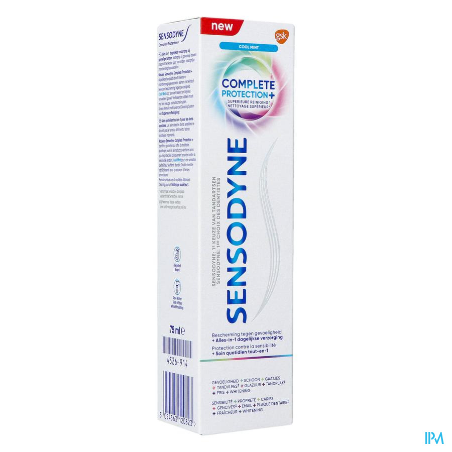 Sensodyne Complete Protect.dentifrice Tube 75ml Nf