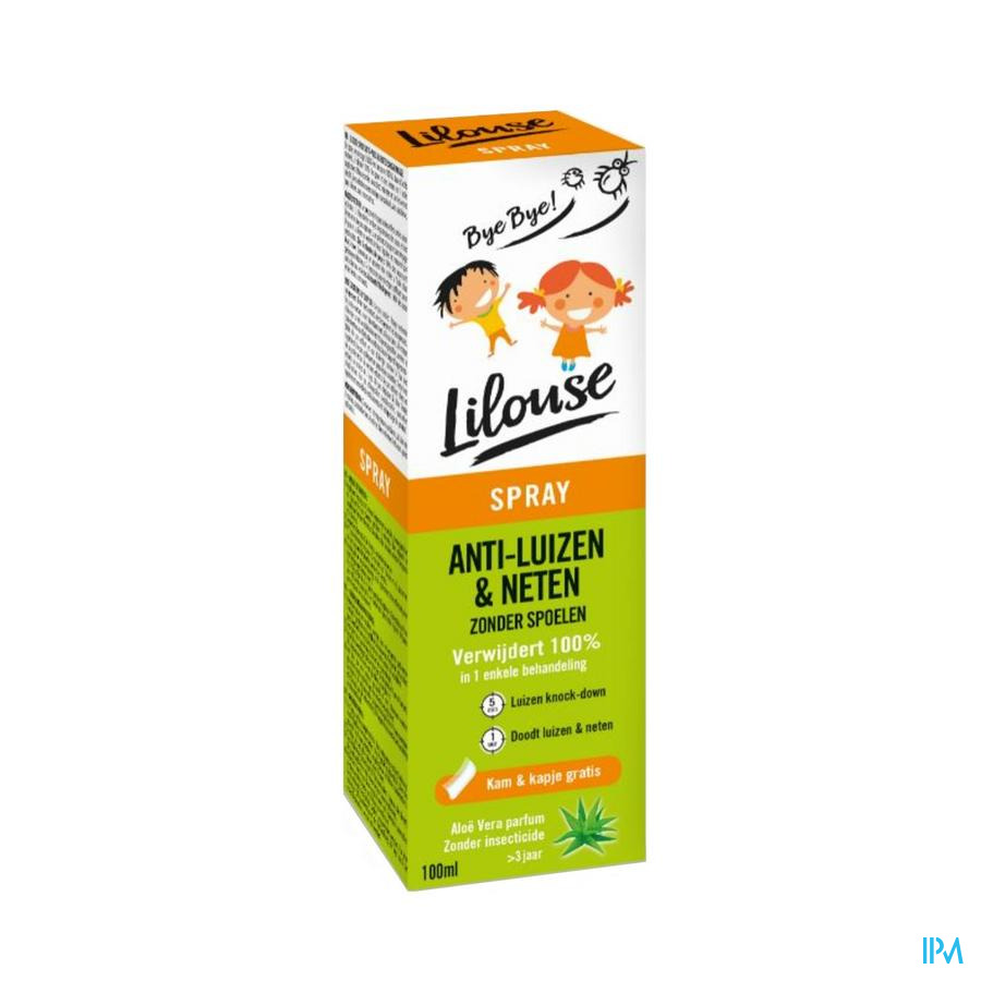 Febelcare Lilouse Spray A/poux Lentes S/rinc.100ml
