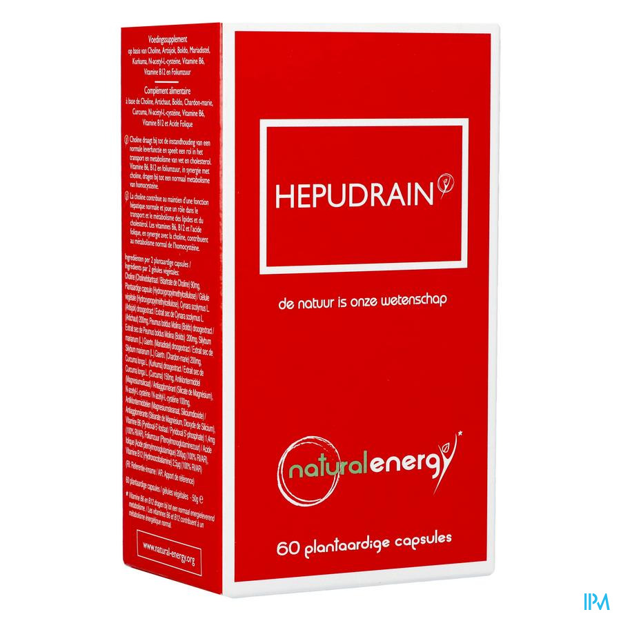 Hepudrain Caps 60 Natural Energy Labophar