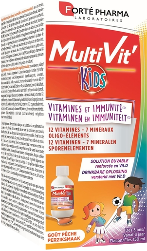 Multivit Kids Sol. Buvable 150ml