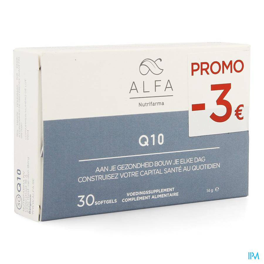 Alfa Q10 Softgels 30 Promo -3€