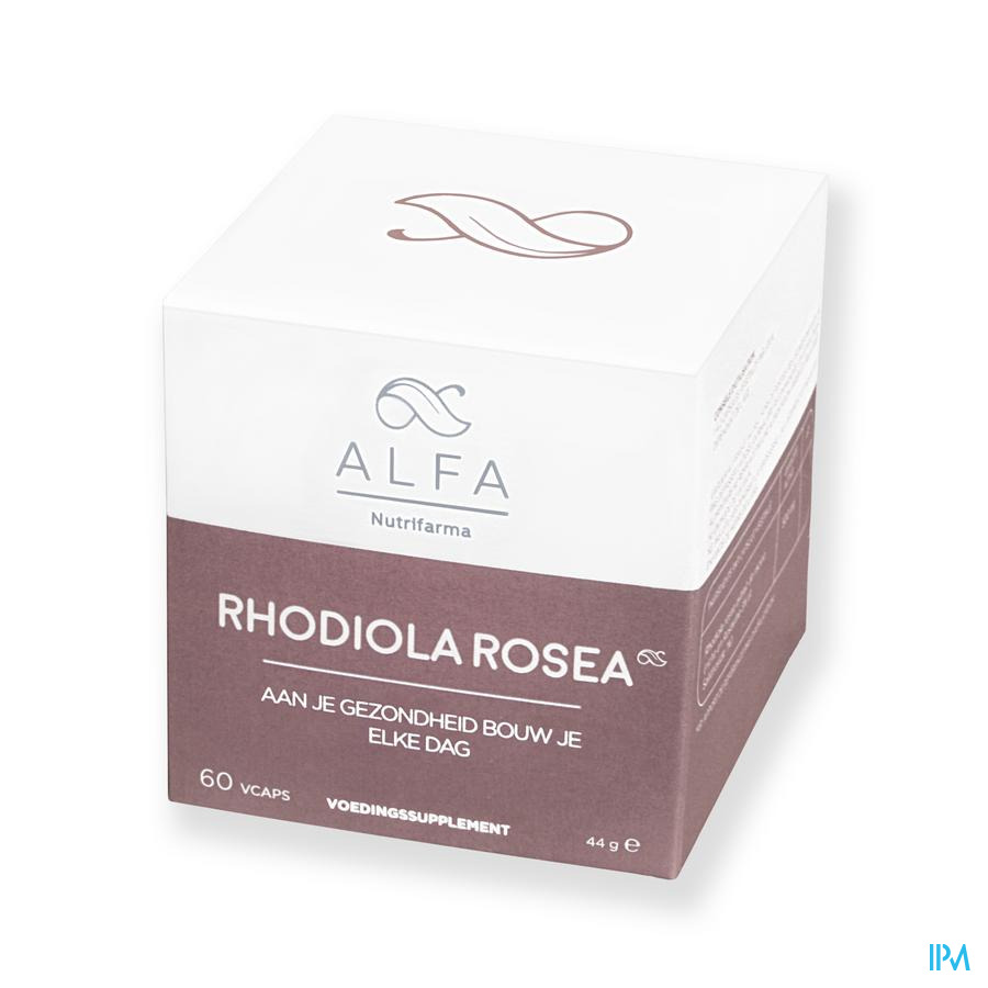 Alfa Rhodiola Rosea 500mg V-caps 60