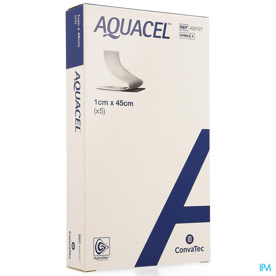 Aquacel Pans Hydrofiber+renfort Fibre 1x45cm 5