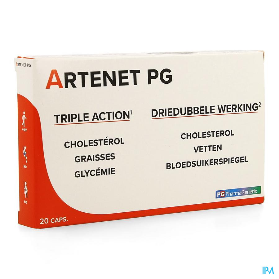 Artenet Pg Pharmagenerix Caps 20