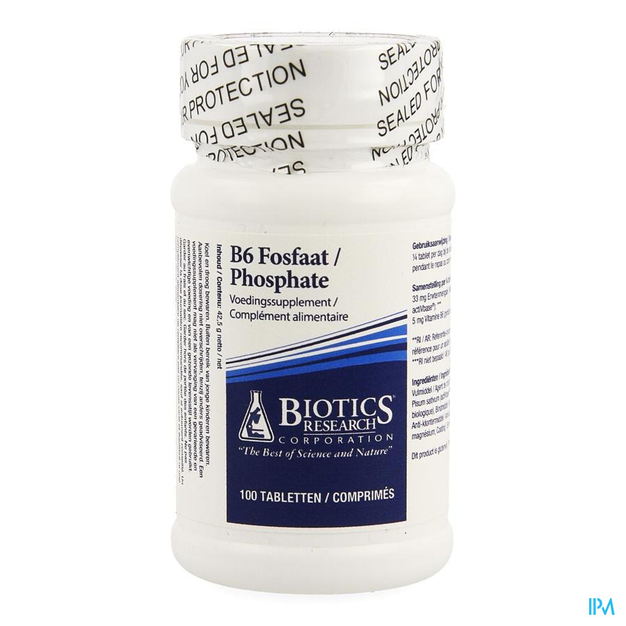 B6 Phosphate Biotics Comp 100