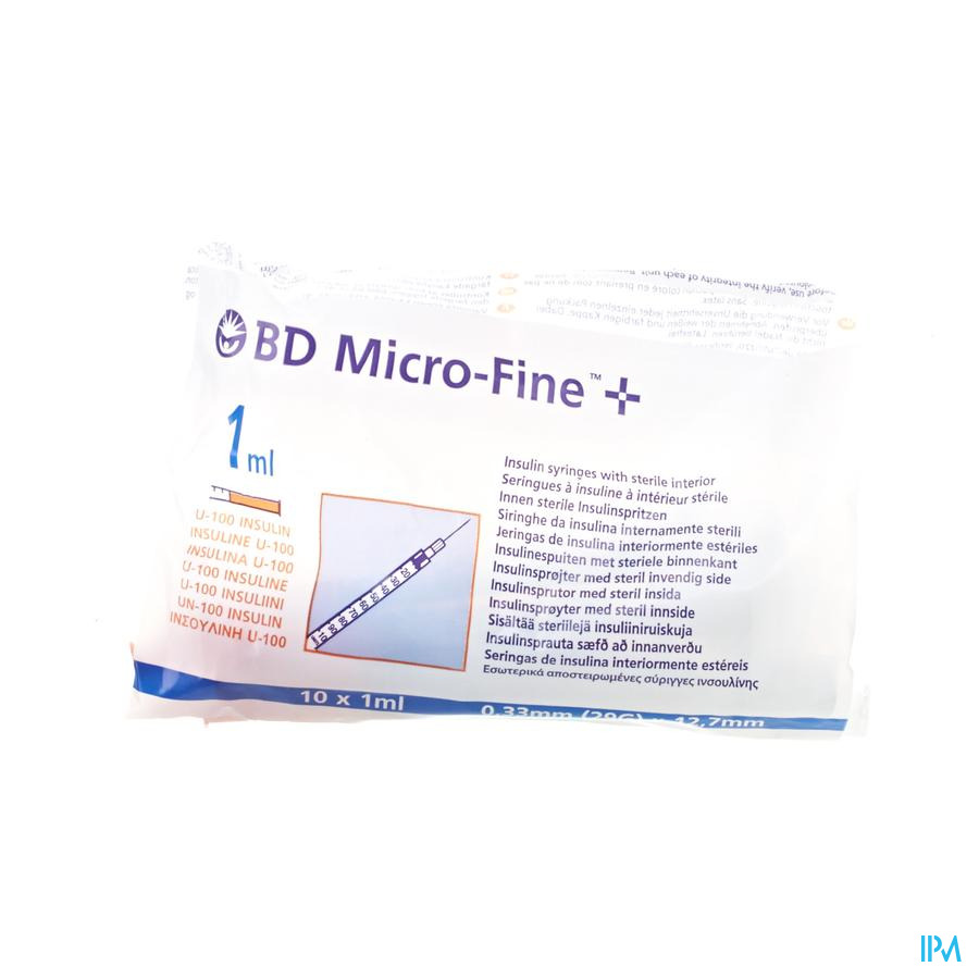 Seringues à insuline BD Micro Fine™+