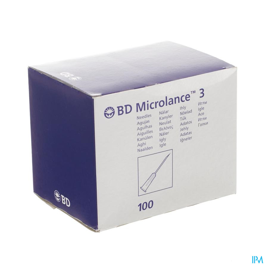 Bd Microlance 3 Aig.19g 1 1/2 Rb 1,1mm 40mm Cr 100