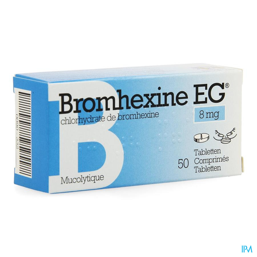 Bromhexine Eg Comp 50 X 8mg
