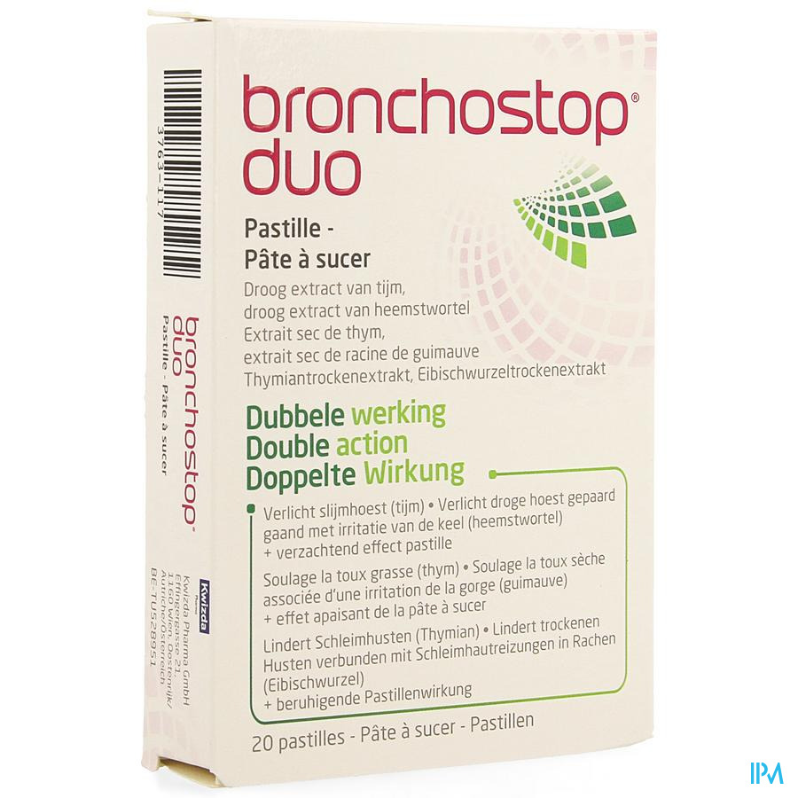 Bronchostop® Duo Pâte à sucer