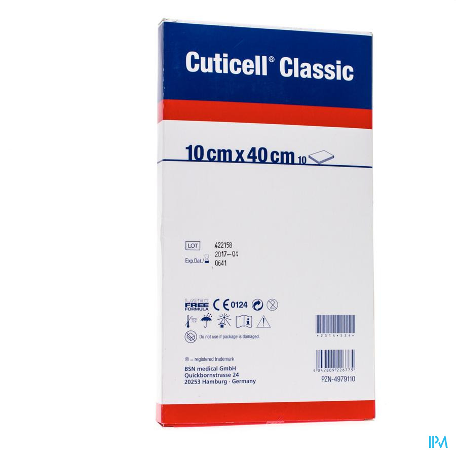 Cuticell Classic Cp Gaze 10,0x40cm 10 7253804