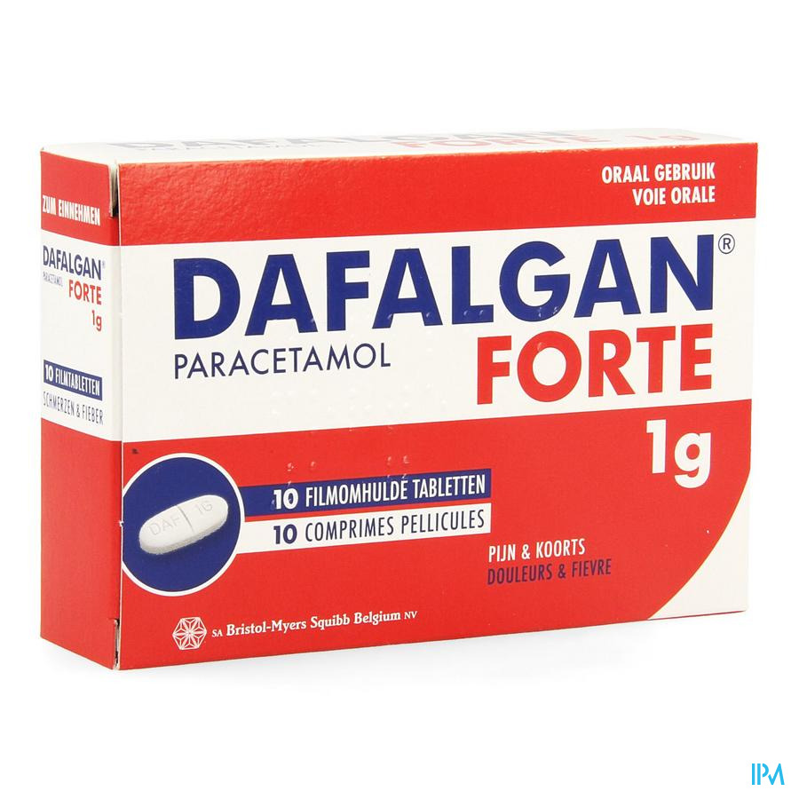 Dafalgan Forte Comp Pell 10 X 1000mg