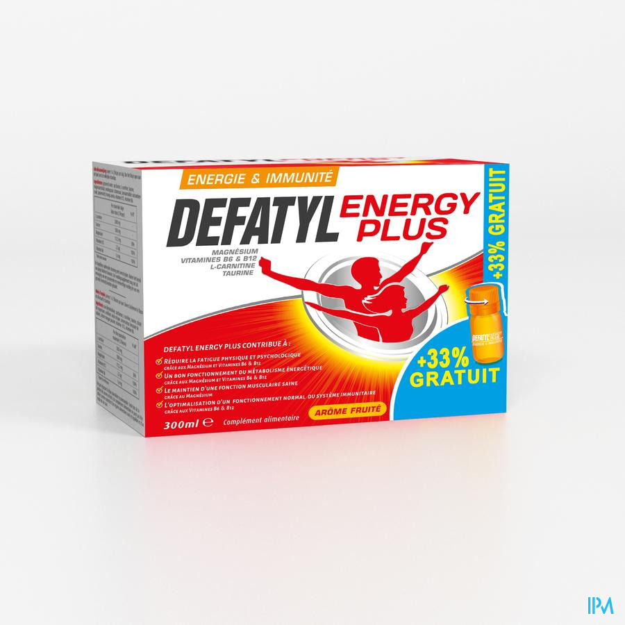 Defatyl Energy Plus 15+5 X15ml Promo