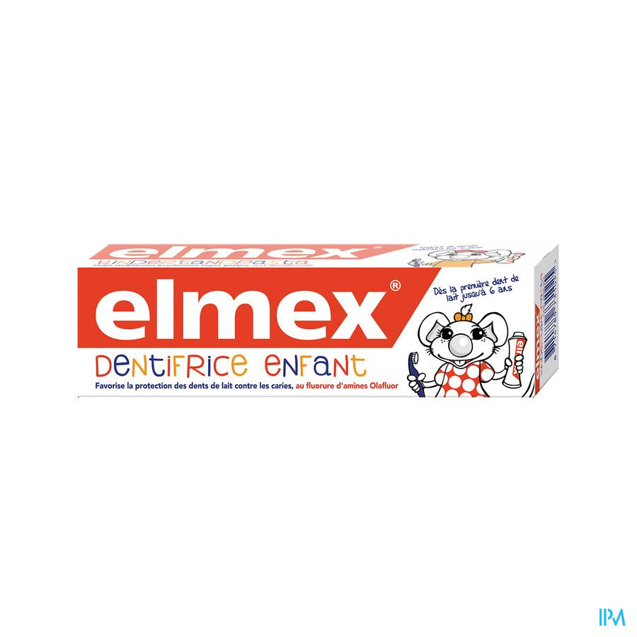 DENTIFRICE ELMEX® ENFANT TUBE 50ML