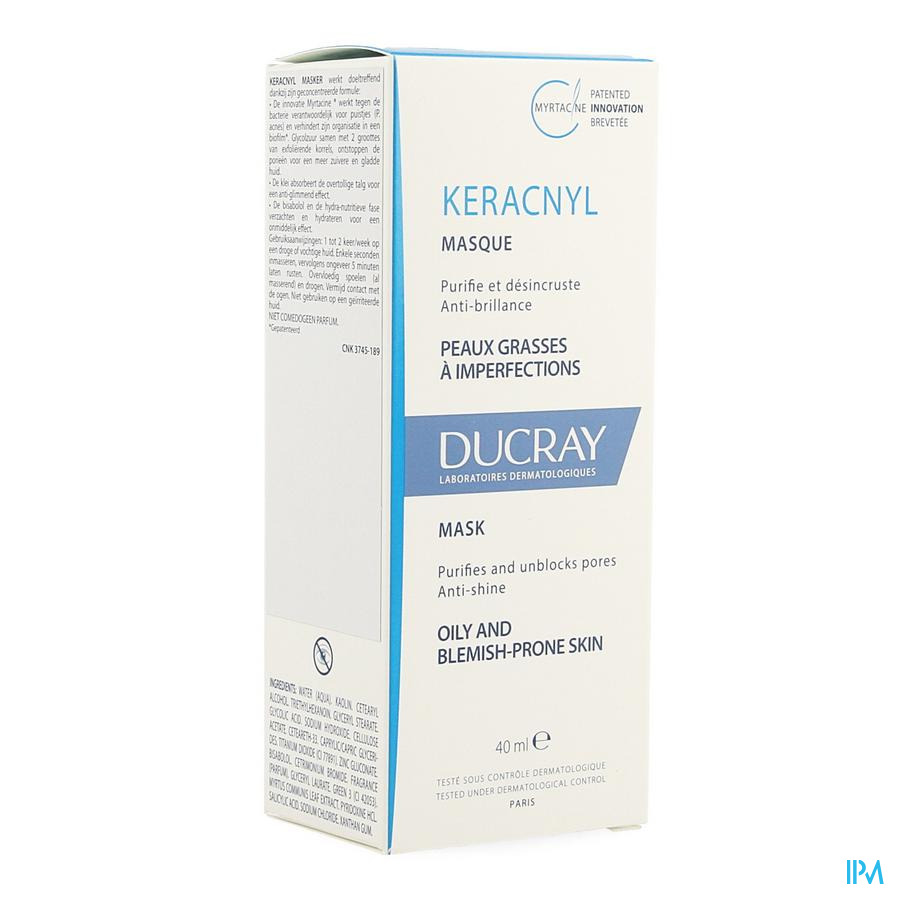 Ducray Keracnyl Masque 40ml Nf