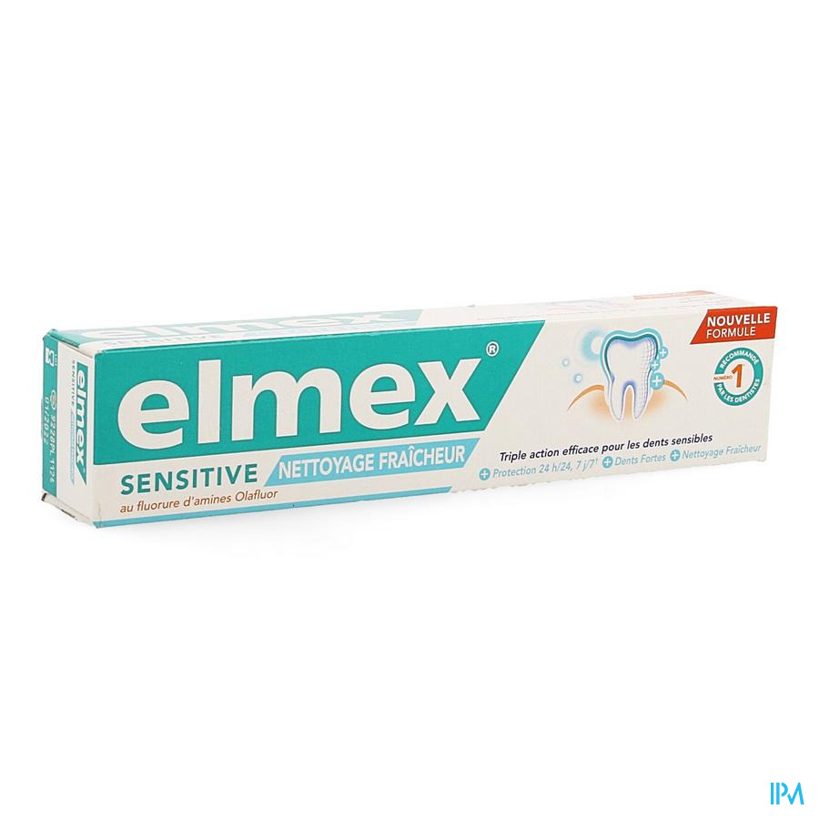 Elmex Dentifrice Sensitive Clean&fresh 75ml