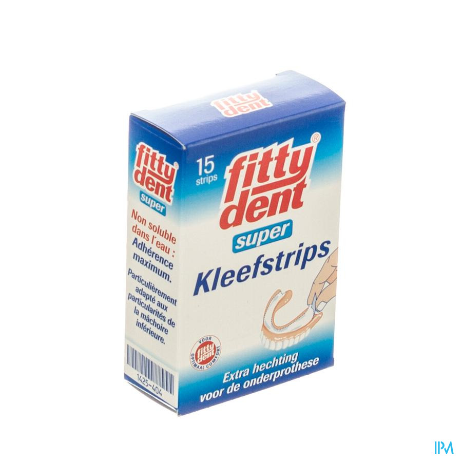 Fittydent Coussins Superadhesive 15