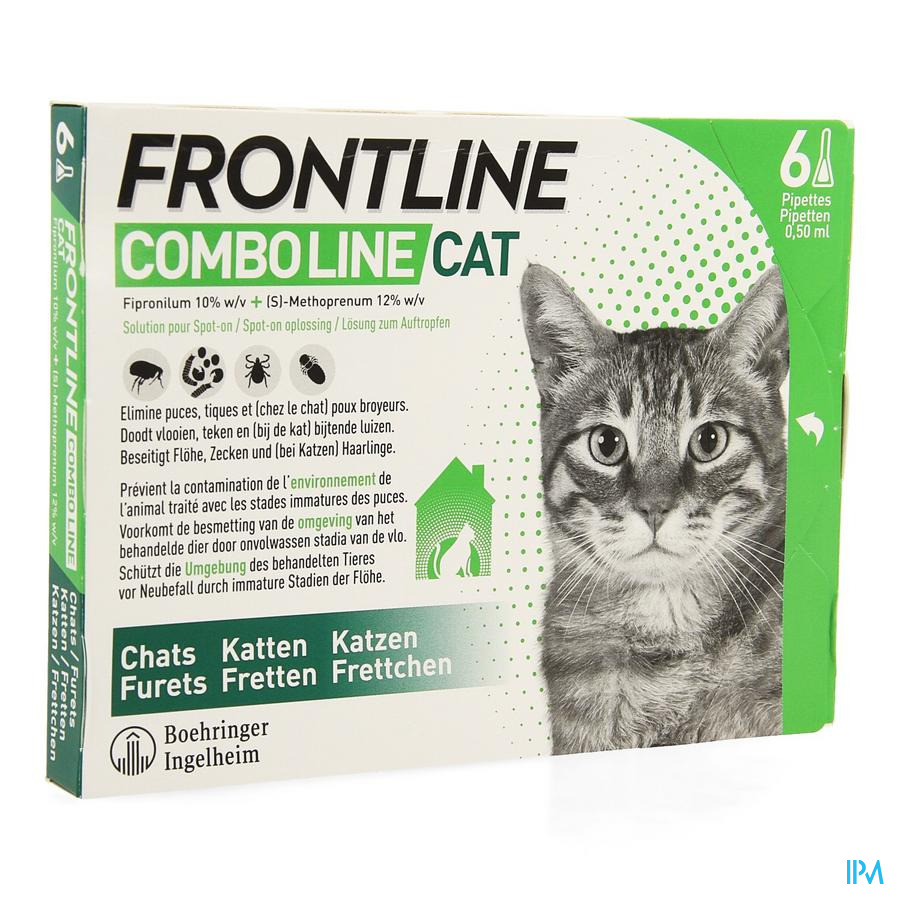 Frontline Combo Line Cat 6x0,5ml