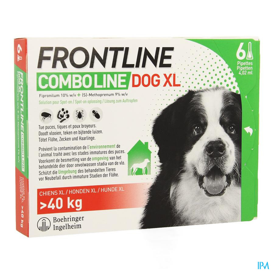 Frontline Combo Line Dog Xl >40kg 6x4,02ml