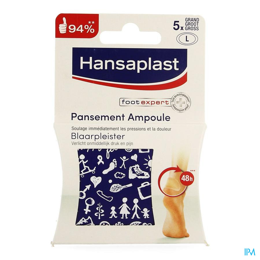 Hansaplast Med Pansement Ampoule Gr.taille 5 48584