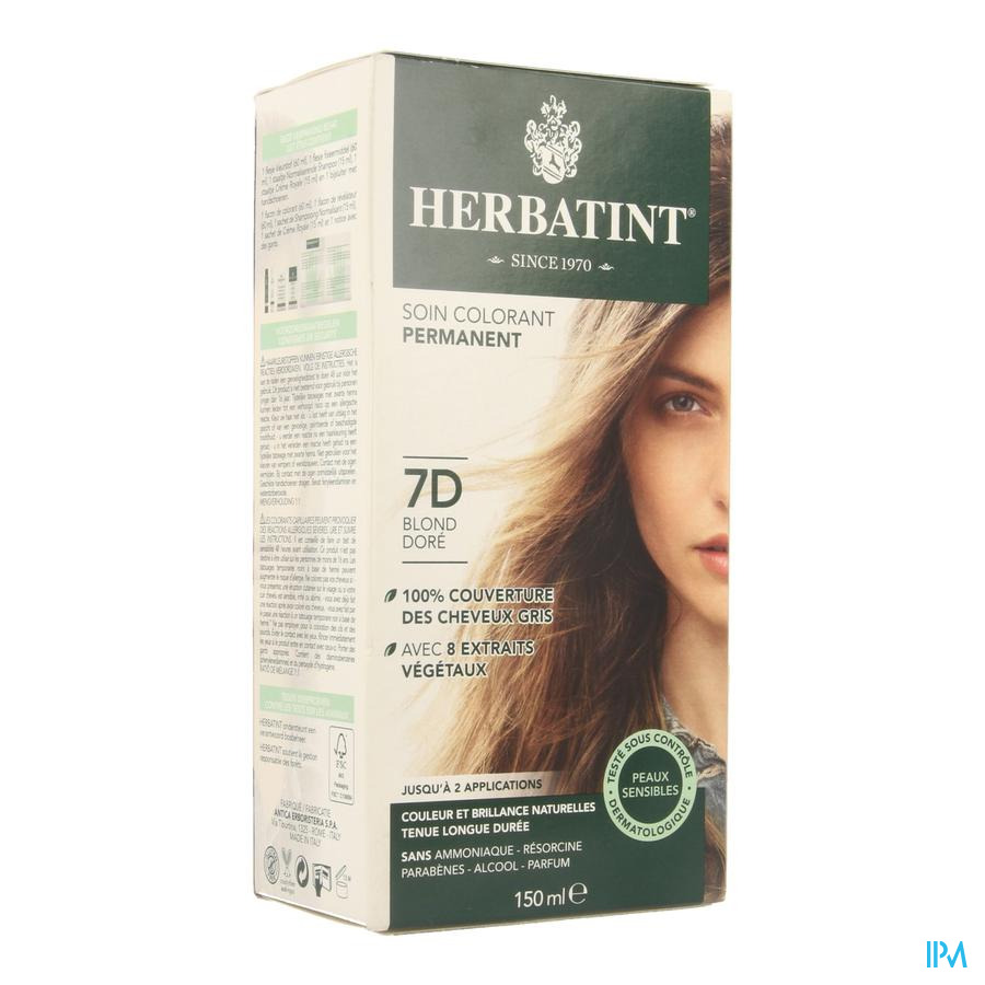 Herbatint Blond Dore 7d