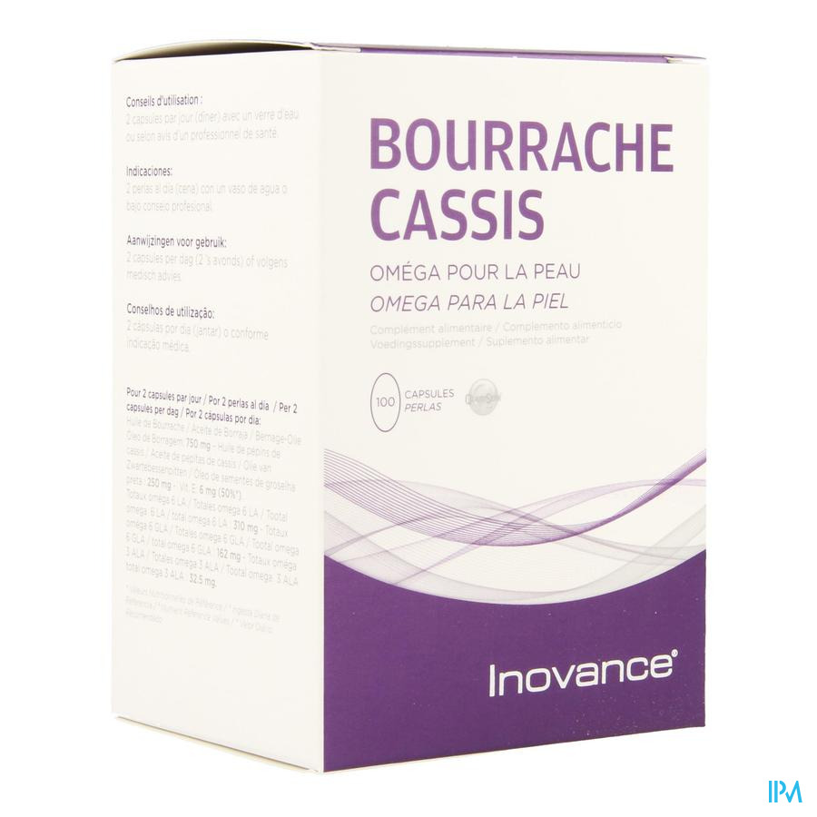 Inovance Bourrache Cassis Caps 100 Ca041n