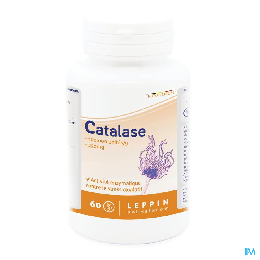Leppin Catalase Caps 60x250mg