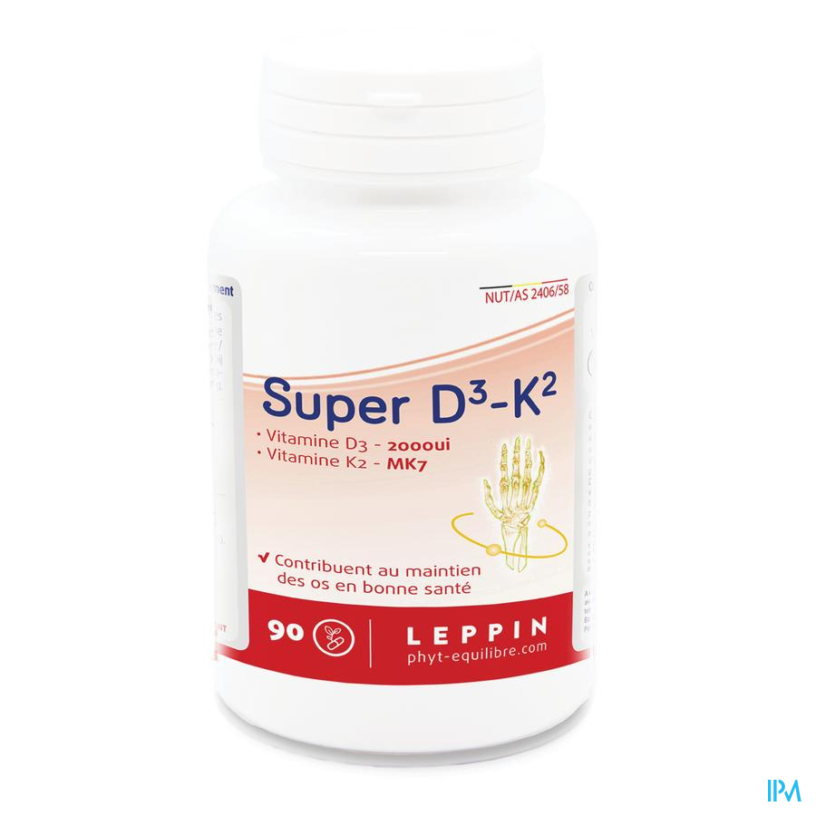 Leppin Super D3-k2 Caps 90