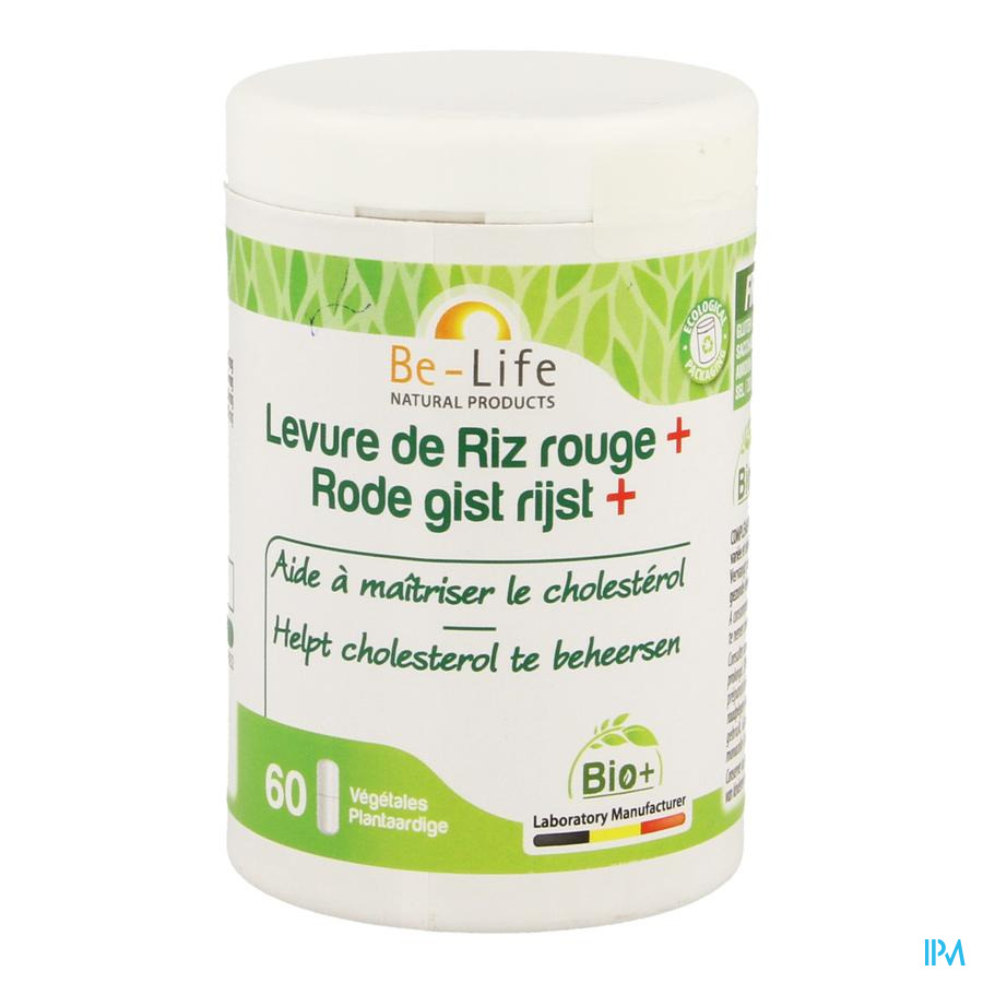 Levure Riz Rouge Bio Be Life Caps 60