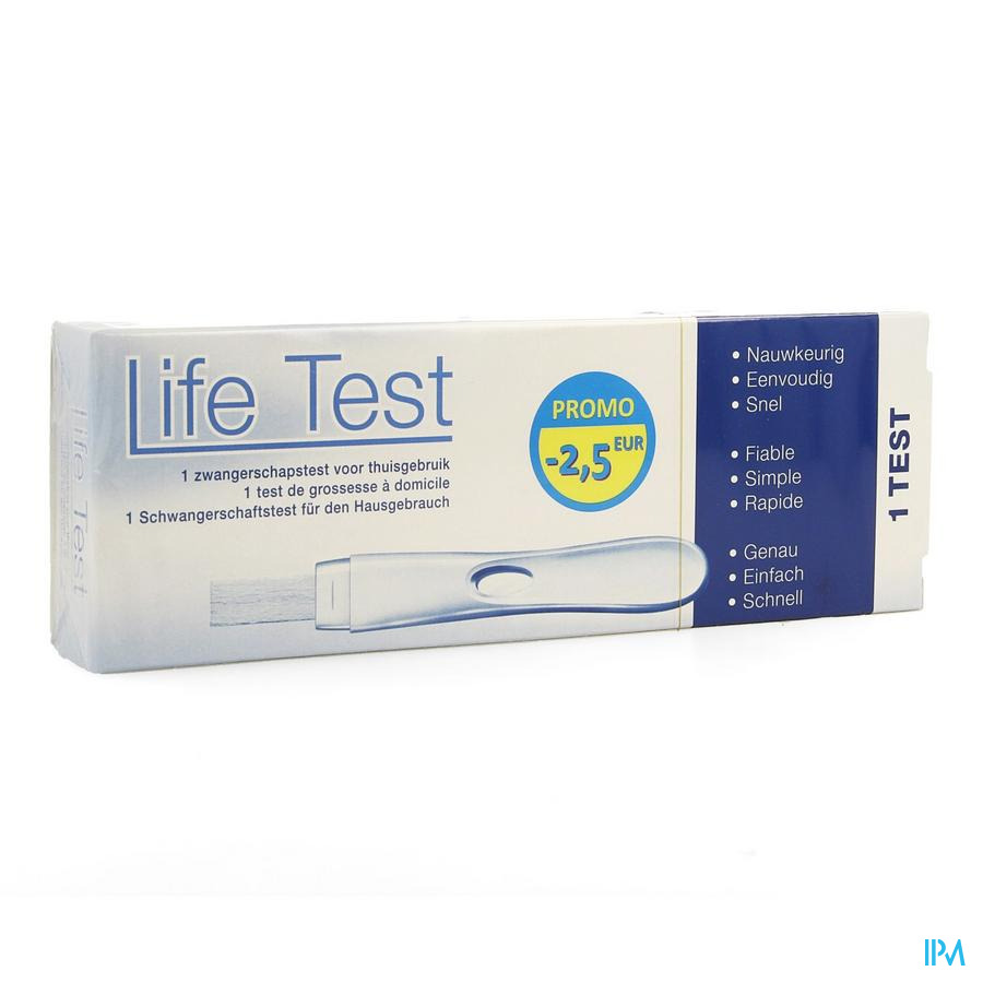 Lifetest Test Grossesse Stick 1 -2,5â¬ Promo