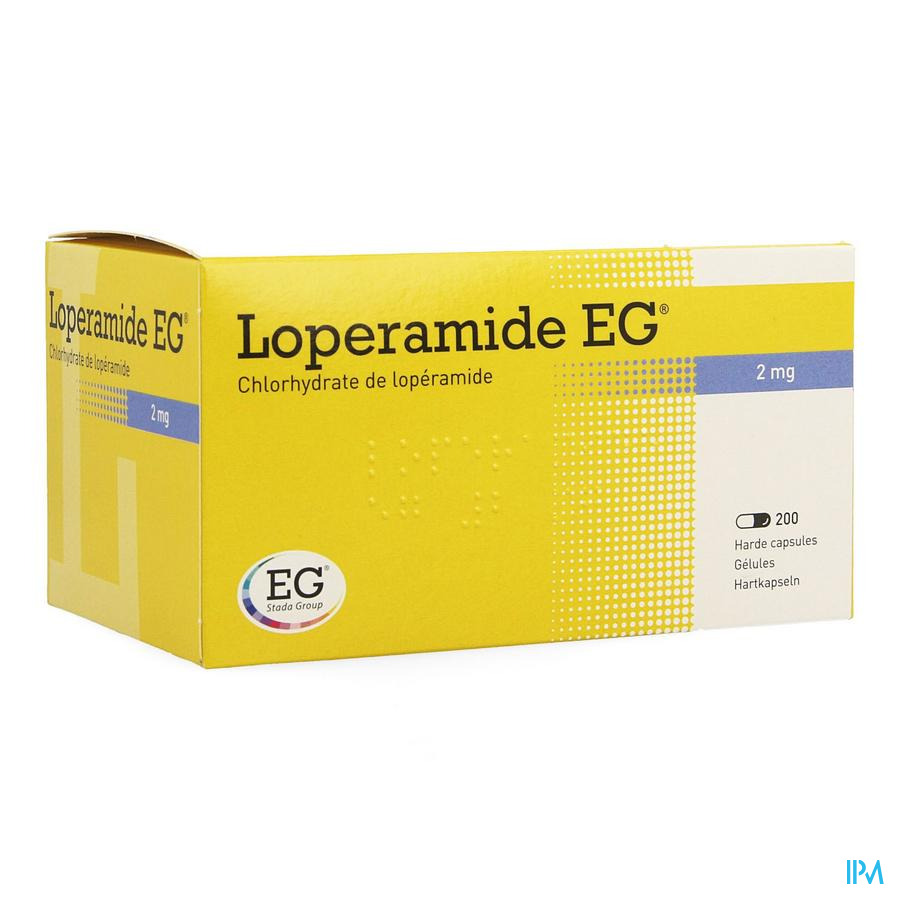 Loperamide Eg Caps 200x2mg