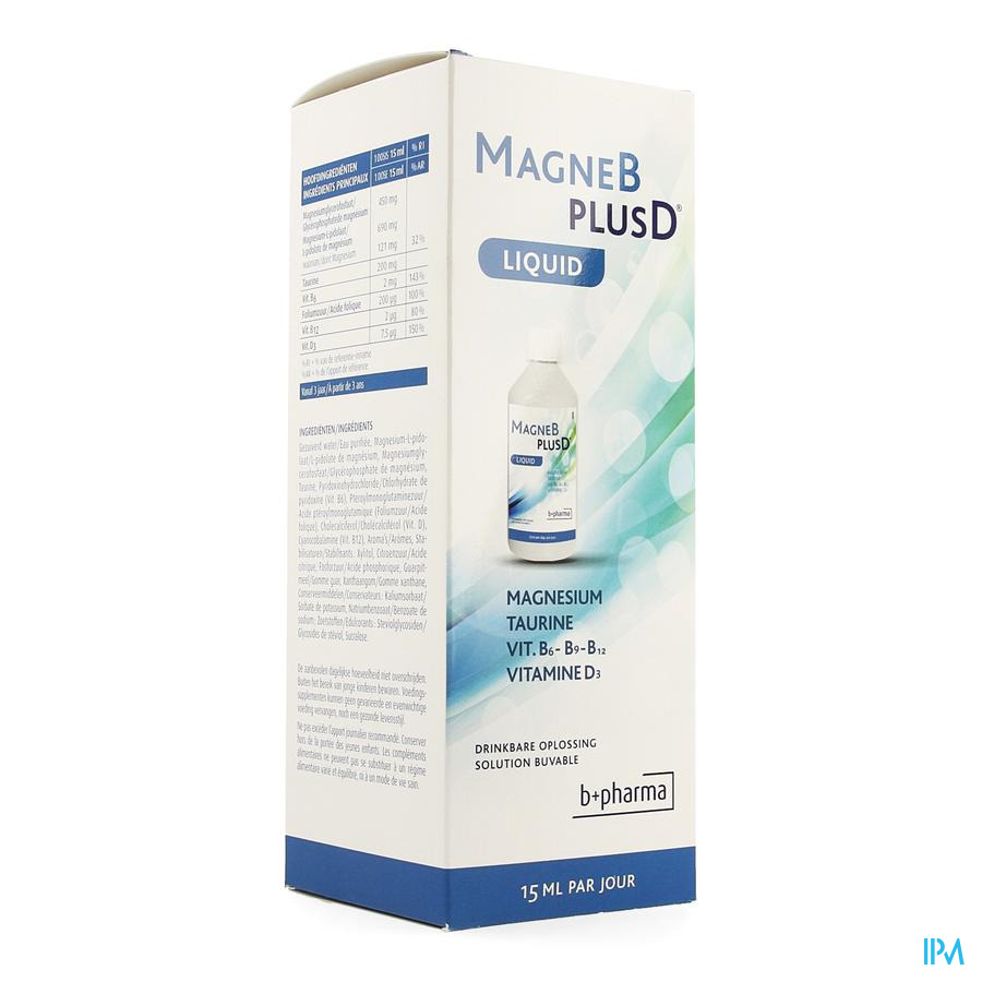 Magne B Plus D Liquid 500ml