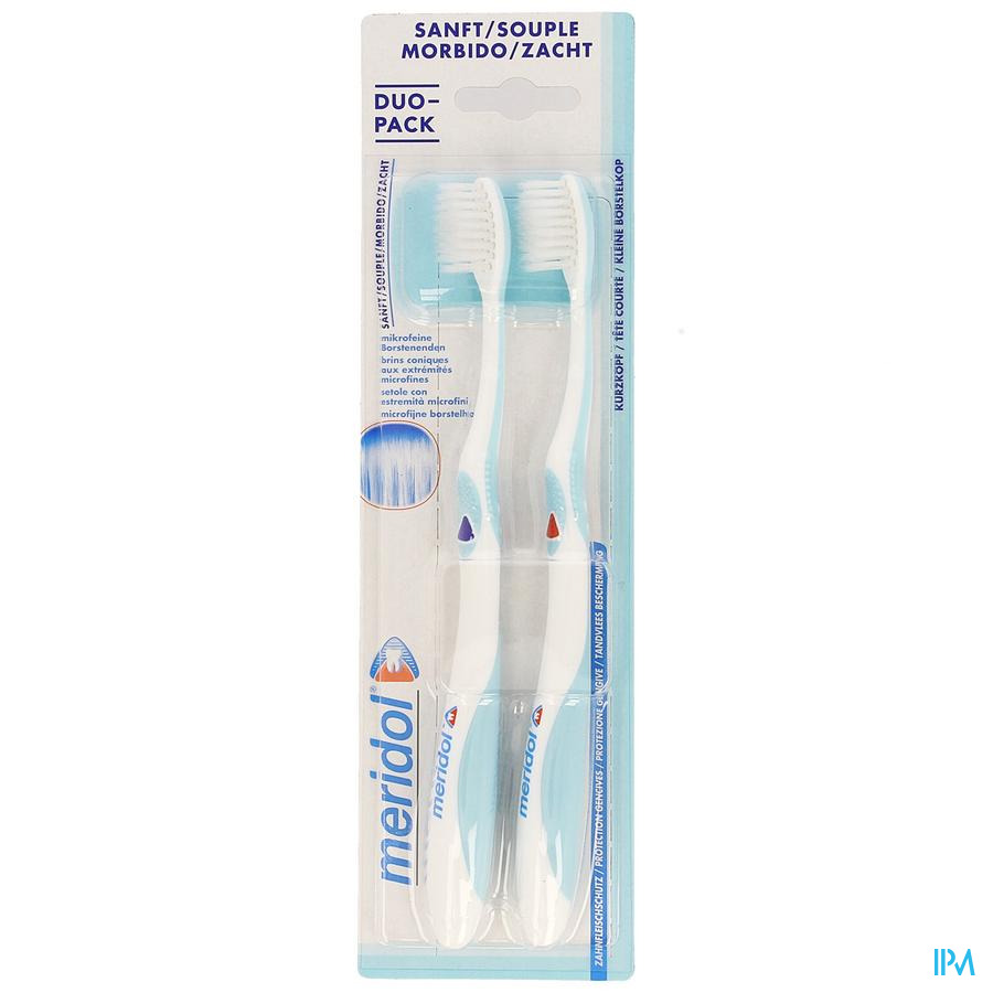 Méridol brosse à dents protection gencives pack double - Pharmacie de  Fontvieille