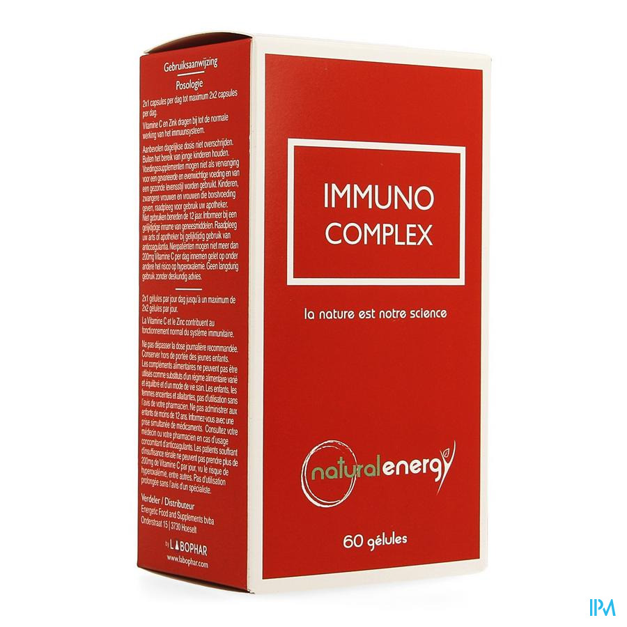 Natural Energy Immuno Complex Caps 60