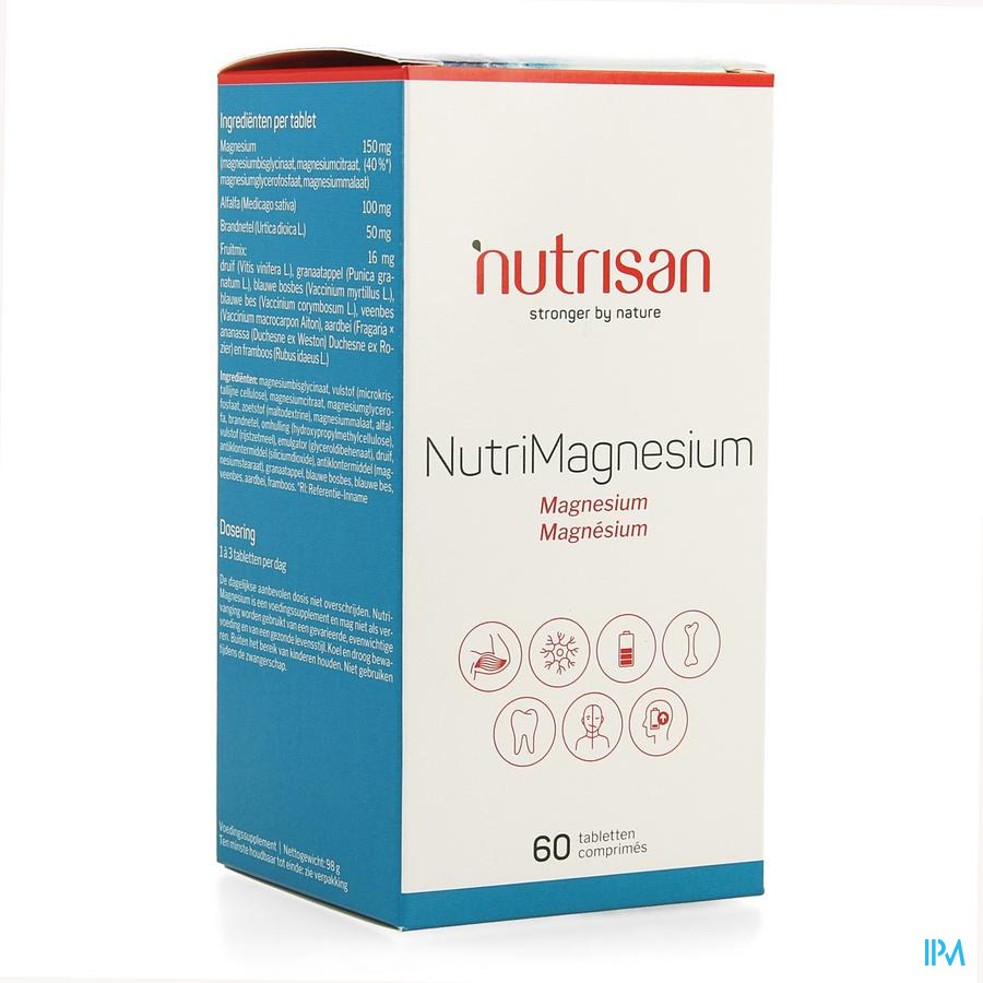 Nutrimagnesium Synergy  60 comprimés  Nutrisan