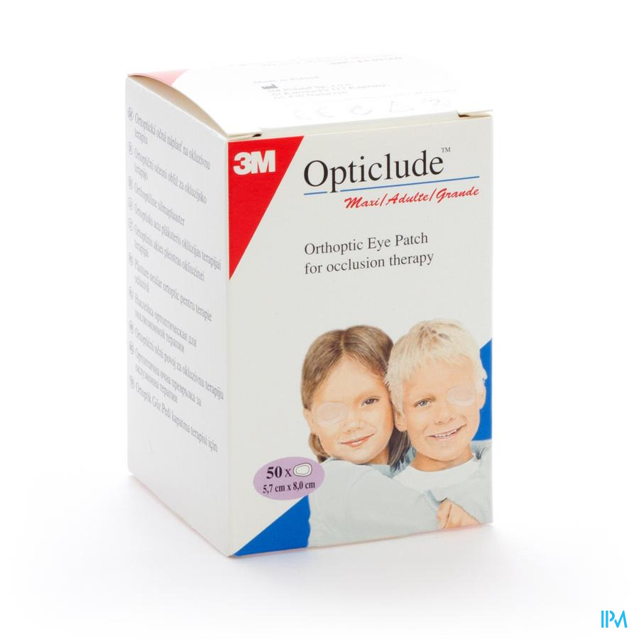 Opticlude 3m Cp Oculaire Stand 82mmx57mm 50 1539