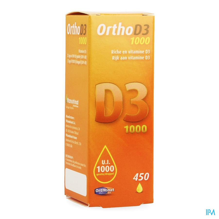 Ortho D3 1000ui 20ml Orthonat