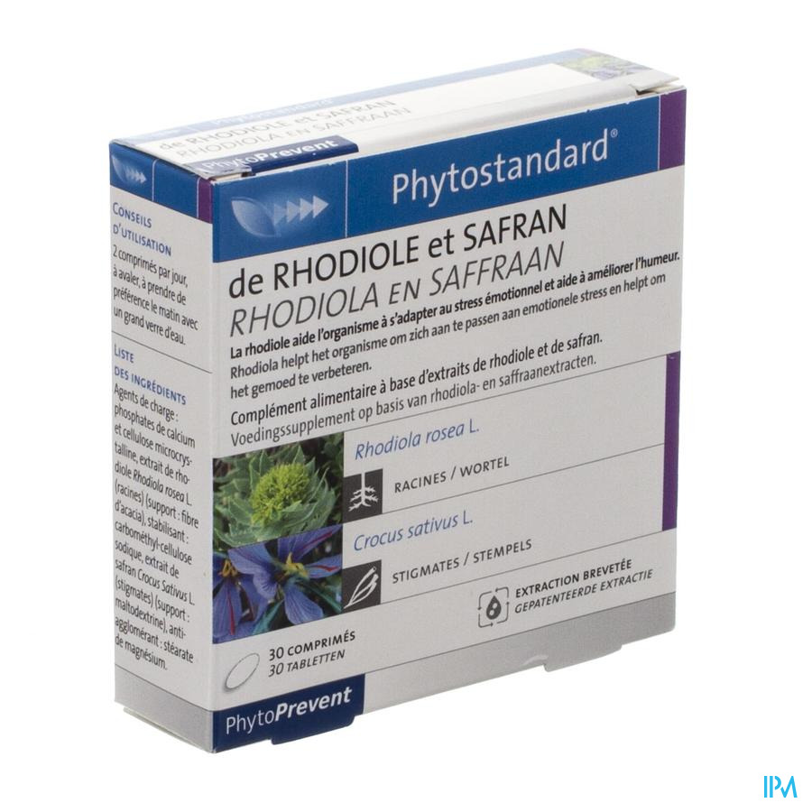 Phytostandard Rhodiole-safran Comp 30