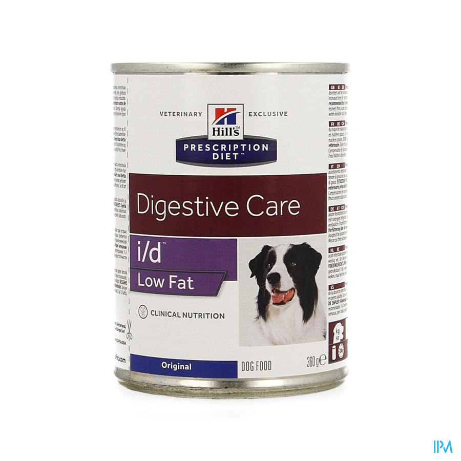 Prescription Diet Canine I/d Low Fat Blik 360g