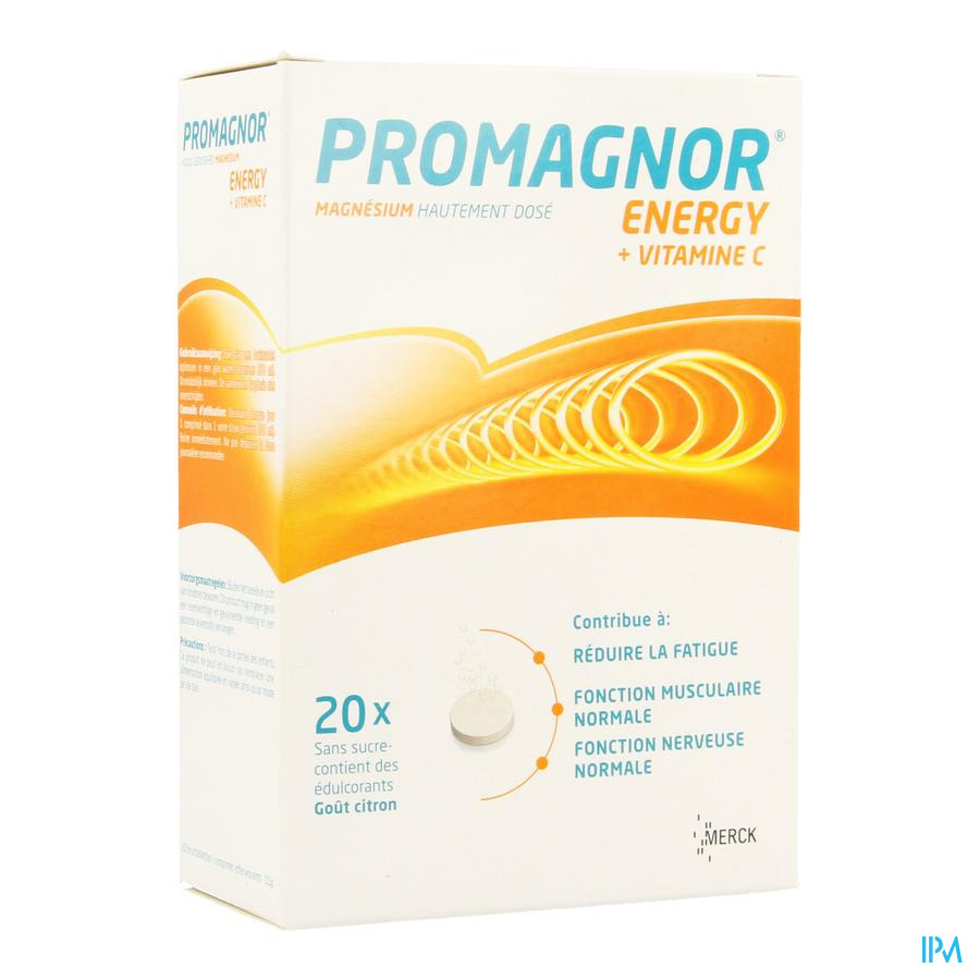 Promagnor Energy + Vit C Comp Efferv. 2x10