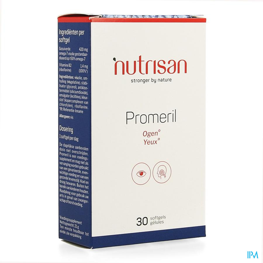Promeril  30 gélules souples Nutrisan
