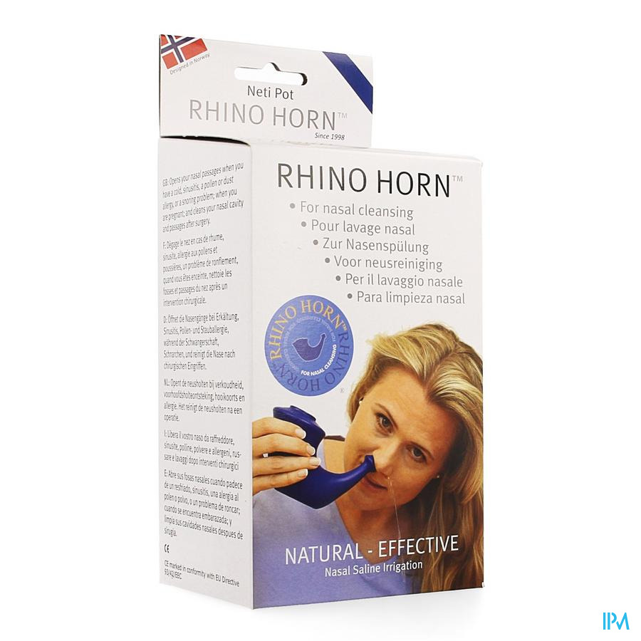 Rhino Horn Lave Nez Bleu